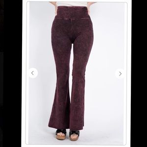 Unicorn Tribe Dream Flare Mineral Wash Leggings